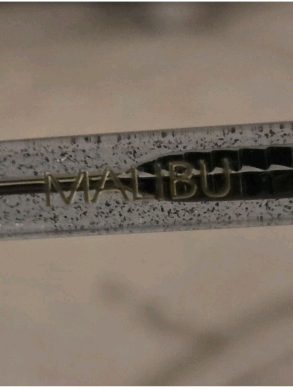 Wildfox Malibu Glitter Round Sunglasses - Silver Glitter & Blue Gradient - Picture 14 of 16